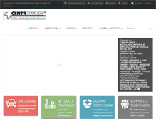 Tablet Screenshot of centrufficioshop.com